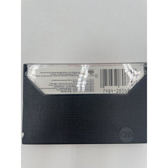 Neil Diamond 12 Greatest Hits Vol. II Cassette Tape Music - Picture 2 of 2